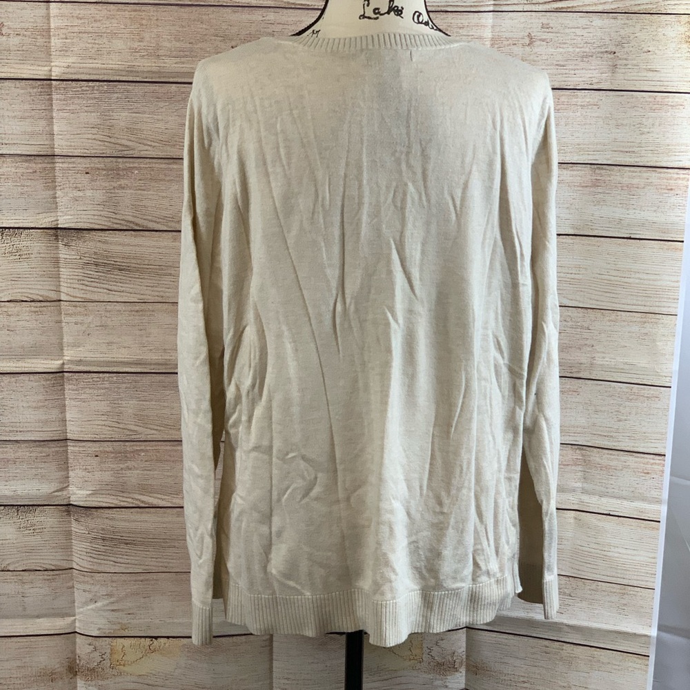 Gap Tan Lightweight Long Sleeve Top - Picture 2 of 3